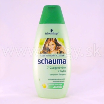 Schauma 7 Bylín šampón na normálne a mastné vlasy 400 ml