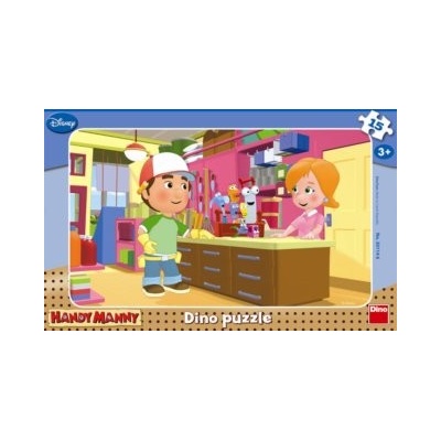 Dino rámové Mistr Manny Handy Manny 15 dílků