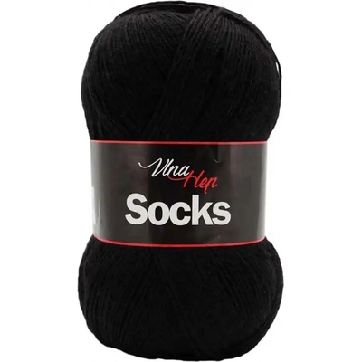 Vlna Hep Socks 6001 černá