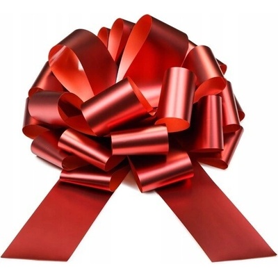 Dekoratívna kokarda Party Deco červená 30 cm