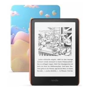 Amazon Kindle Paperwhite Kids (latest generation) - Larger, anti-glare 7-inch display - With Kindle, children read on average for more than 45 minutes - 16 GB - Deep sea design - SA568B Четец за Е-книги