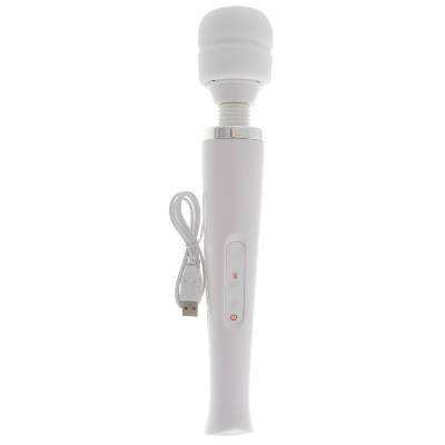 Masážna hlavica USB Charge Magic Wand Massager White