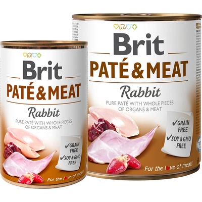 Brit Paté & Meat Rabbit 800 g