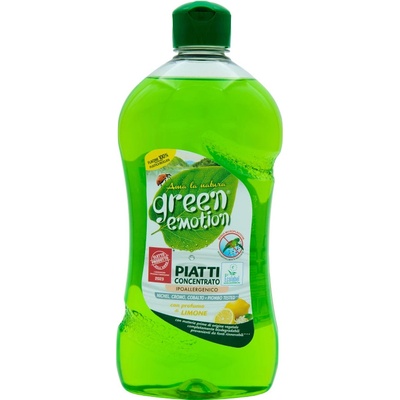 green emotion PIATTI CONCENTRATO hypoalergenní prostředek na mytí nádobí 500 ml
