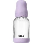 Bibs Стъклена бебешка бутилка Bibs - С каучуков биберон, 120 ml, Boheme Violet Sky (50192291) - ozone