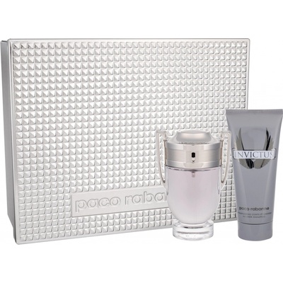 Paco Rabanne Invictus pre mužov EDT 100 ml + sprchový gél 100 ml darčeková sada