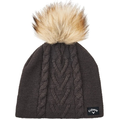 Callaway Pom Pom Beanie dámská zimní čepice šedá