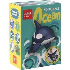 APLI 3D пъзел Apli Kids - Ocean, косатка с поставка (19950) - ozone