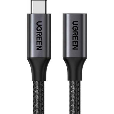 Ugreen US372 s konektormi Type-C – Type-C 100cm černý