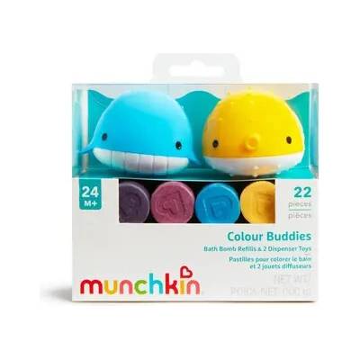 Munchkin Color Buddies hydratační bomby do koupele