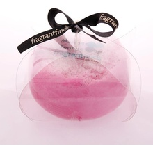 Fragrant Jubilation Glycerinové mýdlo masážní s houbou naplněnou vůní parfému Calvin Klein Euphoria for Woman v barvě červené 200 g