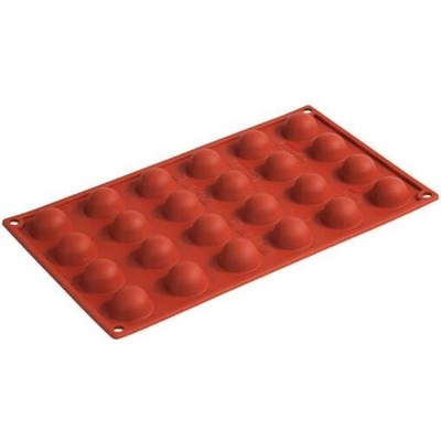Pavoni forma silikon 24ks Polokoule prům.3 v.1,7cm