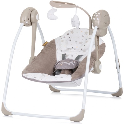 Chipolino Електрическа люлка Chipolino - Moonlight, макадамия (LSHMN0241MA)