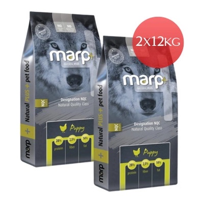 Marp Natural Plus Puppy 2 x 12 kg