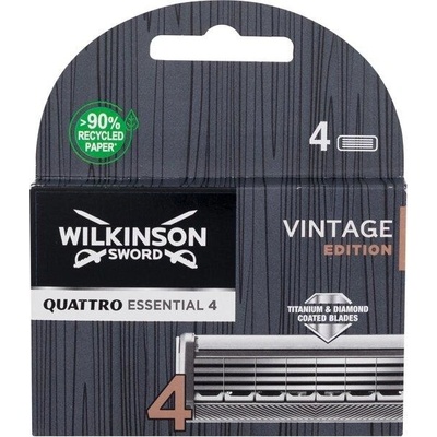 Wilkinson Sword Quattro Essential 4 Vintage Edition 4 ks