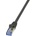 Patch cable S-FTP Cat. 6a 2m, Black, CQ3053S