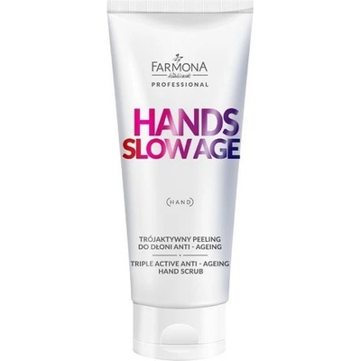 Farmona Hands Slow Age trojaktívny anti-age peeling na ruky 200 ml