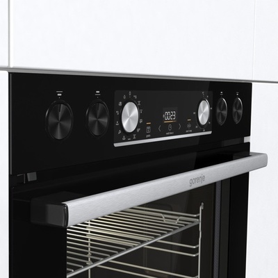 Gorenje 4 Pyrolýza, set vestavné trouby BCPX 6737 E05BG a varné desky ECT 643 X