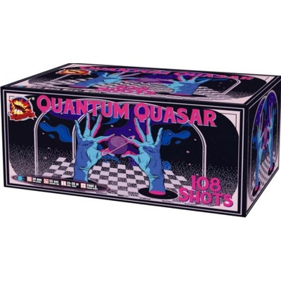 Srpyro Ohňostroj 108 ran QUANTUM QUASAR 108 ran ná sada pro vlastní odpálení CLE4588