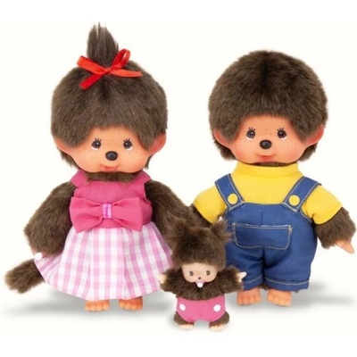 Monchhichi Mončičák rodinka 20 cm