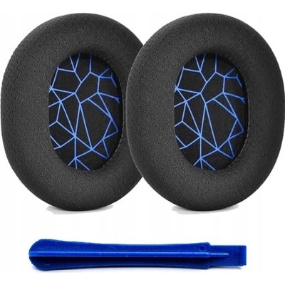 NÁUŠNÍKY VYCPÁVKY HOUBIČKY POLŠTÁŘE PRO STEELSERIES ARCTIS 1 3 5 7 9 PRO MODRÉ