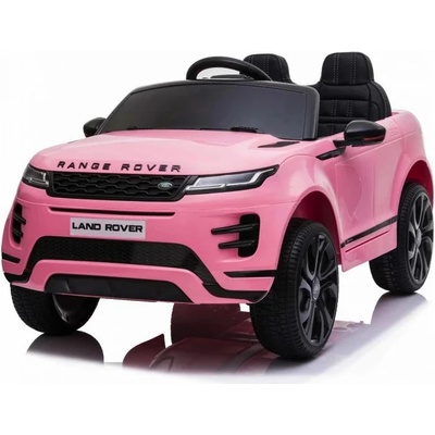 ROLLZONE Land Rover Range Rover Evoque 12V - Детски акумулаторен джип, Розов, EVA гуми (RRE99-pink)