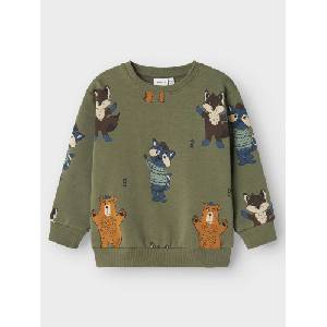 NAME IT Блуза nmmolander nreg light sweat bru (337144566916)