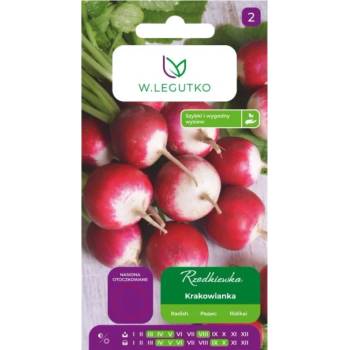 W. Legutko Краковска репичка - кръгла, червена и бяла