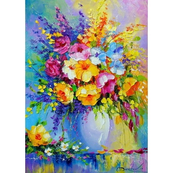 Enjoy - Puzzle Bouquet of Summer Flowers - 1 000 piese