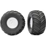 Traxxas колело 2.0/3.0", диск бял, гума Terra Groove (2)