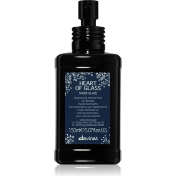 Davines Heart of Glass Sheer Glaze oсвежаваща грижа за руса коса 150ml