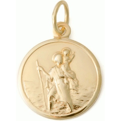 Zlatnictví Zlatíčko Zlatý přívěsek sv. Kryštof 000.00042