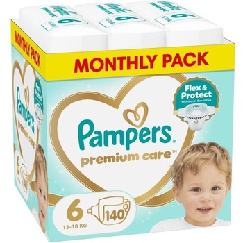 Image 1 of Pampers Памперси Pampers Premium Care 6 (13-18кг. ) - 140 броя