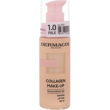 Dermacol Collagen Make-up SPF10 rozjasňující a hydratační make-up Pale 1,0 20 ml