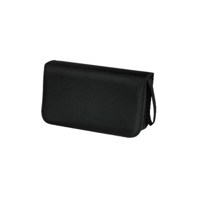 Hama CD-Wallet Nylon 80 black 33832, 33832-590674