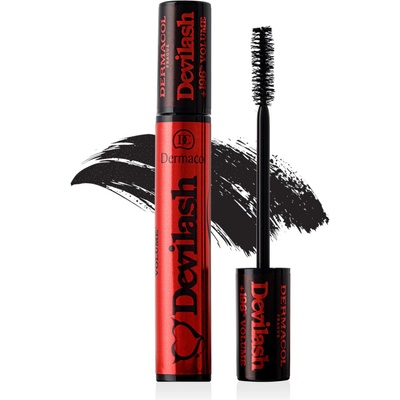 Dermacol Devilash riasenka pre maximálny objem Black 12 ml
