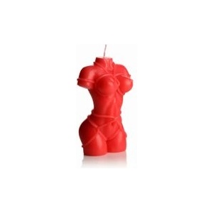 Master Series Bound Goddess капкова свещ Red (P24772)