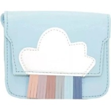 Yuko B kabelka Mini Dúha modrá