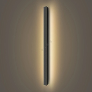 Brilagi - LED външно стенно осветително тяло LINEAR LED/22W/230V 3000K IP65 черен (BG2422)