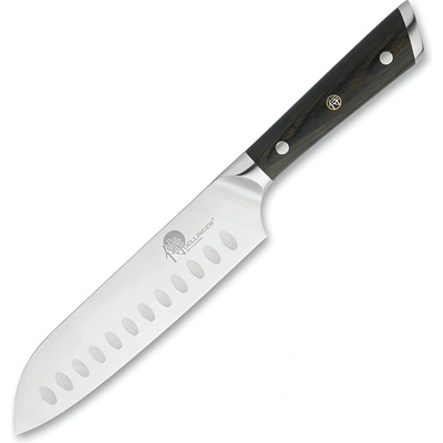 Dellinger German Black Samurai Santoku nůž šéfkuchaře 178 mm – Hledejceny.cz