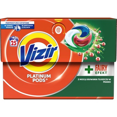 Vizir Platinum PODS Fairy Effect Kapsule na pranie 25 PD