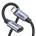 UGREEN USB-C мъжки към женски Gen2 5A оплетен кабел 0, 5 м черен US372