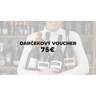 DARČEKOVÝ VOUCHER 75 €