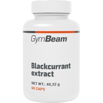 GymBeam Blackcurrant Extract 500 mg | with 25% Anthocyanins [60 капсули]