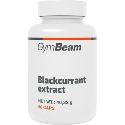 GymBeam Blackcurrant Extract 500 mg | with 25% Anthocyanins [60 капсули]