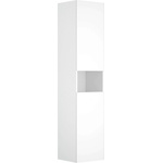 KEUCO Stageline - Висок шкаф, 40x180x36 cm, 2 врати, панти вляво, с осветление, бял 32831300101 (32831300101)