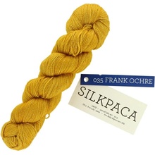 Malabrigo Silkpaca frank Ochre SA035 horčicová