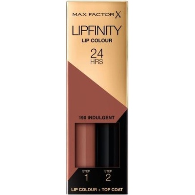 MAX Factor Lipfinity 24HRS Lip Colour течно червило 4.2 гр нюанс 190 Indulgent