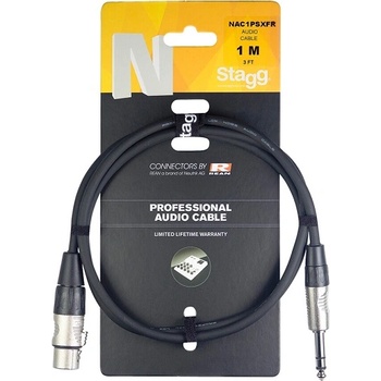 Image 1 of Stagg Кабел ж. канон-стерео жак nac1psxfr 1 метър