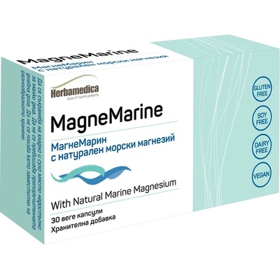 Herbamedica MagneMarine, 30 капсули, Herbamedica